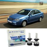 Photon Chevrolet Lacetti Sedan LED Xenon Kısa Far Ampulü H7 Access Yeni Seri Beyaz - 00-Beyaz