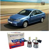 Photon Chevrolet Lacetti Sedan LED Xenon Kısa Far Ampulü H7 Duo Yeni Seri Beyaz