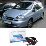 Photon Chevrolet Rezzo LED Xenon Uzun + Kısa Far Ampulü H4 Ultimate Yeni Seri Beyaz