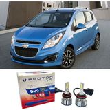 Photon Chevrolet Spark Uzun + Kısa Far Ampulü H4 Duo Yeni Seri Beyaz 2009-2015