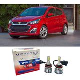 Photon Chevrolet Spark Uzun + Kısa Far Ampulü H4 Duo Yeni Seri Beyaz 2016-2021