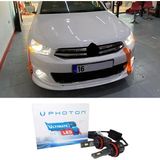 Photon Citroen C Elysee LED Xenon Kısa Far Ampulü H7 Ultimate Yeni Seri Beyaz 2012-2023