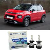 Photon Citroen C3 Aircross LED Xenon Kısa Far Ampulü H7 Access Yeni Seri Beyaz 2017+ - 00-Beyaz