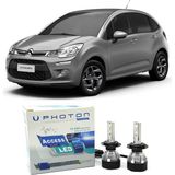 Photon Citroen C3 Kısa Far Ampulü H7 Access Yeni Seri Beyaz 2009-2015 - 00-Beyaz