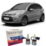 Photon Citroen C3 Kısa Far Ampulü H7 Duo Yeni Seri Beyaz 2009-2015
