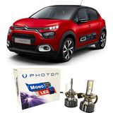 Photon Citroen C3 Kısa Far Ampulü H7 Mono Yeni Seri Beyaz 2016-2020