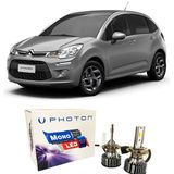 Photon Citroen C3 LED Xenon Uzun Far Ampulü H1 Mono Yeni Seri Beyaz 2002-2016