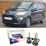 Photon Citroen C3 Picasso LED Xenon Kısa Far Ampulü H7 Mono Yeni Seri Beyaz 2009 - 2017