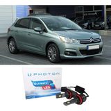Photon Citroen C4 LED Xenon Uzun Far Ampulü H1 Ultimate Yeni Seri Beyaz 2004-2012