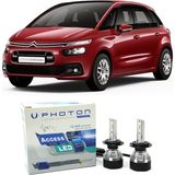 Photon Citroen C4 Picasso Kısa Far Ampulü H7 Access Yeni Seri Beyaz 2013-2018 - 00-Beyaz