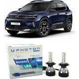 Photon Citroen C5 Aircross LED Xenon Kısa Far Ampulü H7 Access Yeni Seri Beyaz - 00-Beyaz