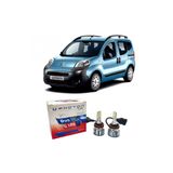 Photon Citroen Nemo LED Xenon Uzun + Kısa Far Ampulü H4 Duo Yeni Seri Beyaz 2007+