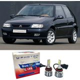 Photon Citroen Saxo LED Xenon Uzun + Kısa Far Ampulü H4 Duo Yeni Seri Beyaz