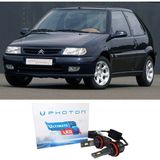 Photon Citroen Saxo LED Xenon Uzun + Kısa Far Ampulü H4 Ultimate Yeni Seri Beyaz