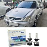 Photon Citroen Xsara Kısa Far Ampulü H7 Access Yeni Seri Beyaz 1997-2006 - 00-Beyaz
