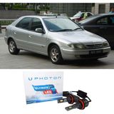 Photon Citroen Xsara LED Xenon Uzun + Kısa Far Ampulü H4 Ultimate Yeni Seri Beyaz