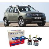 Photon Dacia Duster 1 LED Xenon Uzun Far Ampulü H1 Duo Yeni Seri Beyaz 2010-2018