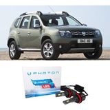 Photon Dacia Duster 1 LED Xenon Uzun Far Ampulü H1 Ultimate Yeni Seri Beyaz 2010-2018
