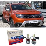 Photon Dacia Duster 2 LED Xenon Uzun Far Ampulü H1 Duo Yeni Seri Beyaz 2018+