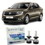 Photon Dacia Logan Kısa Far Ampulü H7 Access Yeni Seri Beyaz 2012-2021 - 00-Beyaz
