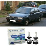 Photon Daihatsu Applause LED Xenon Uzun + Kısa Far Ampulü H4 Access Yeni Seri Beyaz - 00-Beyaz