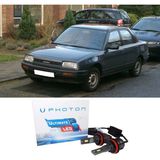 Photon Daihatsu Applause LED Xenon Uzun + Kısa Far Ampulü H4 Ultimate Yeni Seri Beyaz