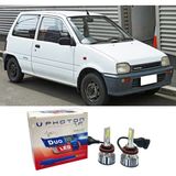 Photon Daihatsu Cuore LED Xenon Uzun + Kısa Far Ampulü H4 Duo Yeni Seri Beyaz