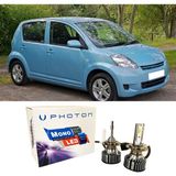 Photon Daihatsu Sirion LED Xenon Uzun + Kısa Far Ampulü H4 Mono Yeni Seri Beyaz