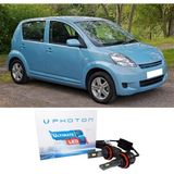 Photon Daihatsu Sirion LED Xenon Uzun + Kısa Far Ampulü H4 Ultimate Yeni Seri Beyaz