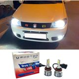 Photon Fiat Albea LED Xenon Uzun Far Ampulü H7 Duo Yeni Seri Beyaz