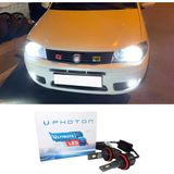 Photon Fiat Albea LED Xenon Uzun Far Ampulü H7 Ultimate 9500 Lumens Yeni Seri Beyaz