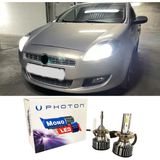 Photon Fiat Bravo LED Xenon Kısa Far Ampulü H1 Mono Yeni Seri Beyaz