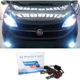 Photon Fiat Doblo D4 LED Xenon Sis Farı Ampulü H11 Ultimate 9500 Lumens Yeni Seri Beyaz 2015-2023