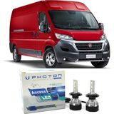 Photon Fiat Ducato LED Xenon Kısa Far Ampulü H7 Access Yeni Seri Beyaz 2014+ - 00-Beyaz