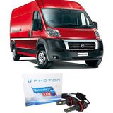 Photon Fiat Ducato LED Xenon Kısa Far Ampulü H7 Ultimate 9500 Lumens Yeni Seri Beyaz 2006-2013