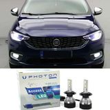 Photon Fiat Egea LED Xenon Kısa Far Ampulü H7 Access Yeni Seri Beyaz - 00-Beyaz