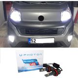 Photon Fiat Fiorino LED Xenon Sis Farı Ampulü H1 Ultimate 9500 Lumens Yeni Seri Beyaz