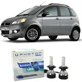 Photon Fiat Idea LED Xenon Uzun Far Ampulü H1 Access Yeni Seri Beyaz - 00-Beyaz