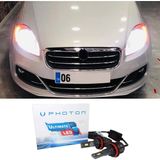 Photon Fiat Linea LED Xenon Sis Farı Ampulü H1 Ultimate 9500 Lumens Yeni Seri Beyaz
