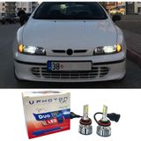 Photon Fiat Marea LED Xenon Kısa Far Ampulü H1 Duo Yeni Seri Beyaz