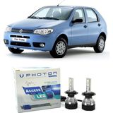 Photon Fiat Palio LED Xenon Kısa Far Ampulü H7 Access Yeni Seri Beyaz 2003-2005 - 00-Beyaz
