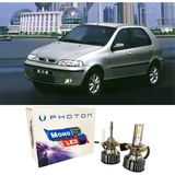 Photon Fiat Palio LED Xenon Uzun Far Ampulü H3 Mono Yeni Seri Beyaz 1998-2002