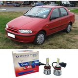 Photon Fiat Siena LED Xenon Uzun Far Ampulü H3 Duo Yeni Seri Beyaz