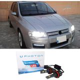 Photon Fiat Stilo LED Xenon Kısa Far Ampulü H7 Ultimate 9500 Lumens Yeni Seri Beyaz