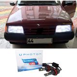 Photon Fiat Tempra LED Xenon Uzun + Kısa Far Ampulü H4 Ultimate 9500 Lumens Yeni Seri Beyaz