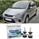 Photon Ford C-Max Uzun Far Ampulü H1 Access Yeni Seri Beyaz 2007-2010 - 00-Beyaz