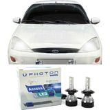 Photon Ford Focus 1 LED Xenon Sis Farı Ampulü H1 Access Yeni Seri Beyaz 1999-2001 - 00-Beyaz