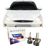 Photon Ford Focus 1 LED Xenon Uzun + Kısa Far Ampulü H4 Mono Yeni Seri Beyaz 1999-2001