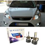 Photon Ford Focus 2 LED Xenon Kısa Far Ampulü H7 Mono Yeni Seri Beyaz 2004-2008