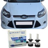Photon Ford Focus 3 LED Xenon Uzun Far Ampulü H1 Access Yeni Seri Beyaz 2012-2015 - 00-Beyaz